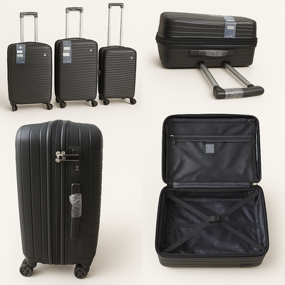 VALIJA SET x 3 ROSA PCS 28"+24"+20"