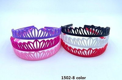 VINCHAS PLASTICA CON FORMA X 12 COLORES SURTIDOS