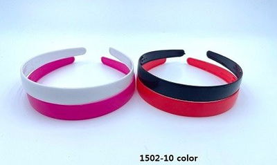 VINCHAS PLASTICA LISAS X 12 COLORES SURTIDOS