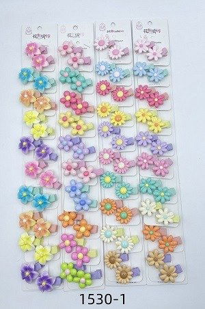 COLITAS CON APLIQUE ACRILICO X 10 PARES EN CARD