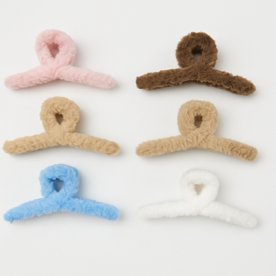 BROCHE PELUCHE COLORES SURTIDOS X DZ