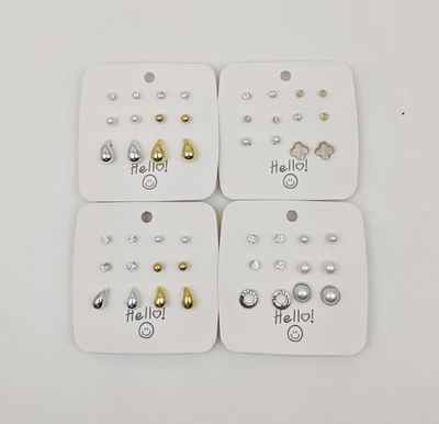 AROS X 6 PARES X CARD