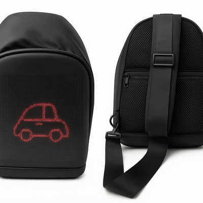 MOCHILA CON PANTALLA LED X PCS