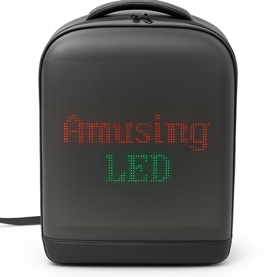 MOCHILA CON PANTALLA LED X PCS