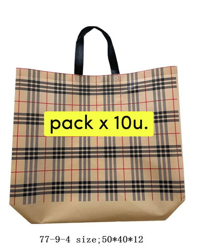BOLSO COMPRA XL 50X40X12 X PCS