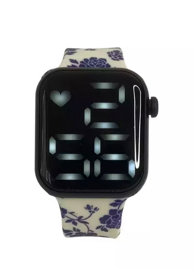 Reloj Milan Flores Azul