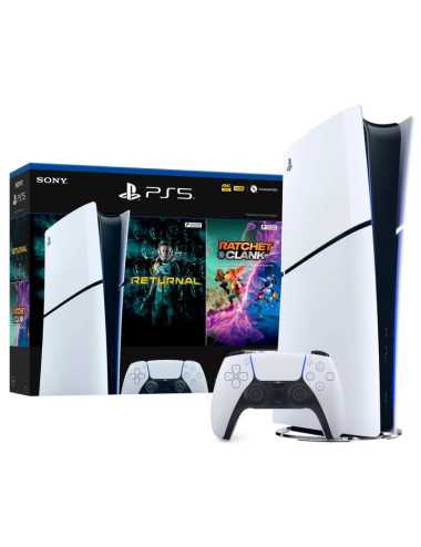 Consola Playstation5 Slim Con 2 Juegos - Digital