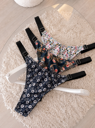 Colaless estampada de lycra | x3