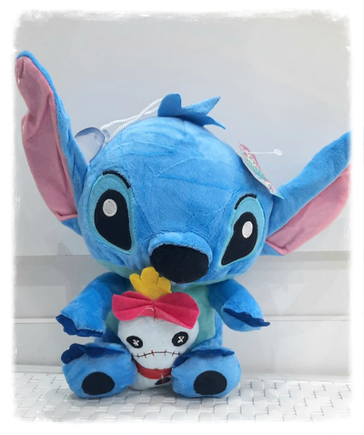PELUCHE STITCH ROSA O AZUL 
