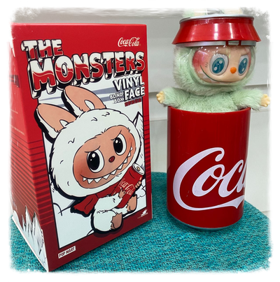 LABUBU PELUCHE COCA COLA COLECCIONABLE 