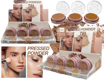 POLVO COMPACTO CON ESPEJO TEI