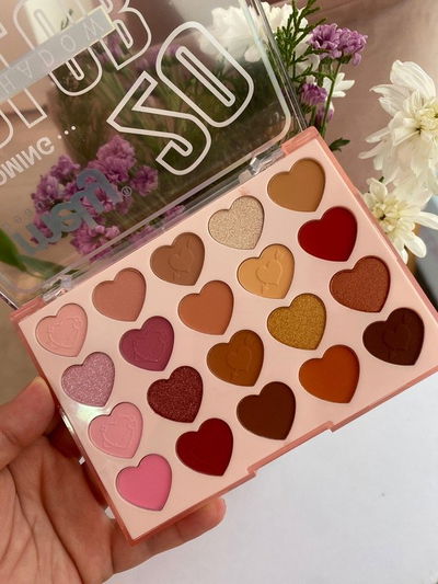 PALETA DE SOMBRAS  MELY X 2O COLORES