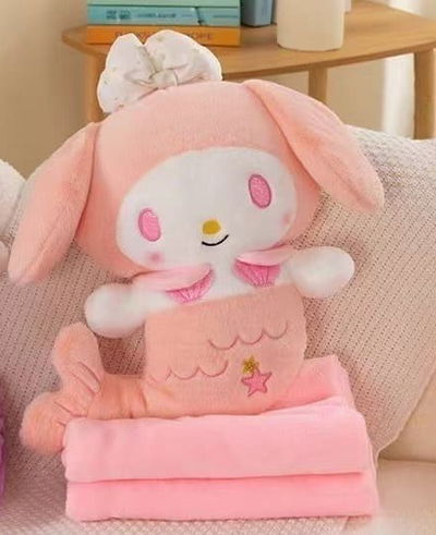 PELUCHE MELODY SIRENA CON MANTA