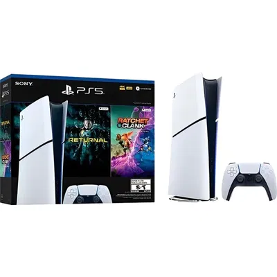 PlayStation 5 Slim 4K 1TB Digital Edition - Bivolt Returnal + Ratchet & Clank 