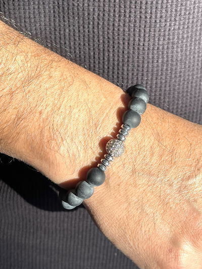Pulsera elastizada de piedras naturales 