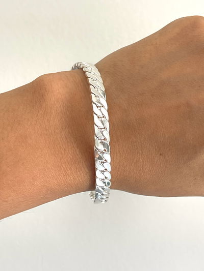 Pulsera grumet plana 