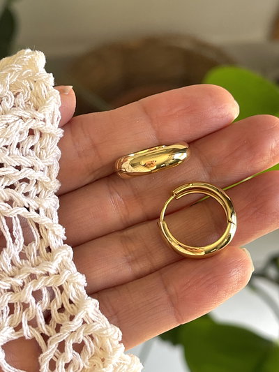 Argollas Huggies 15 mm