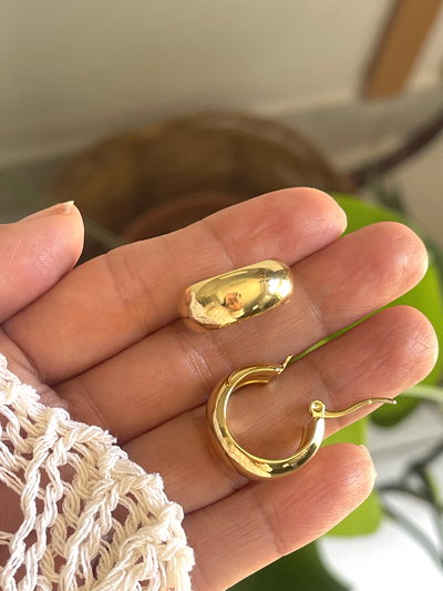 Argollas cubanos 18 mm