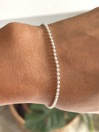 Pulsera italiana de microbolitas 