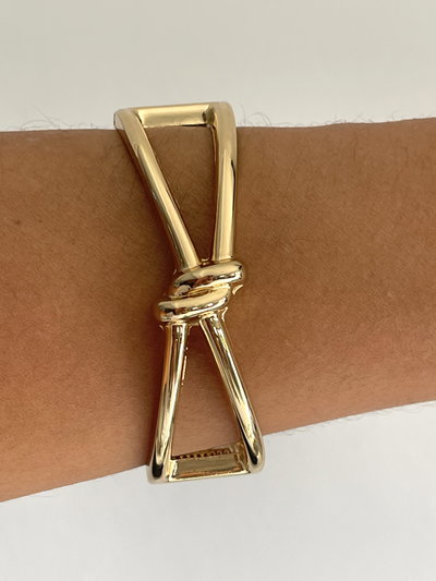 Pulsera esclava en forma de x