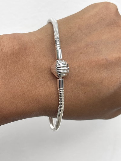 Pulsera estilo pando cierre ostra