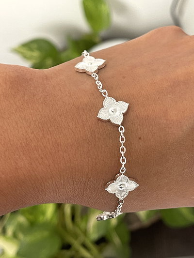 Pulseras modelo lucky clover trébol 