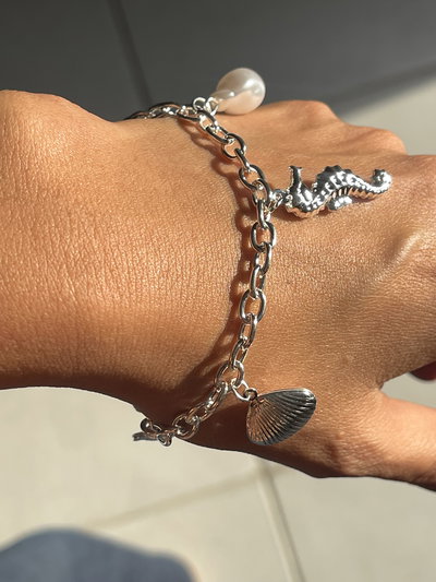 Pulsera dijes de mar 