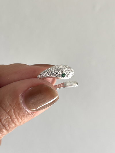 Ear cuff serpiente 