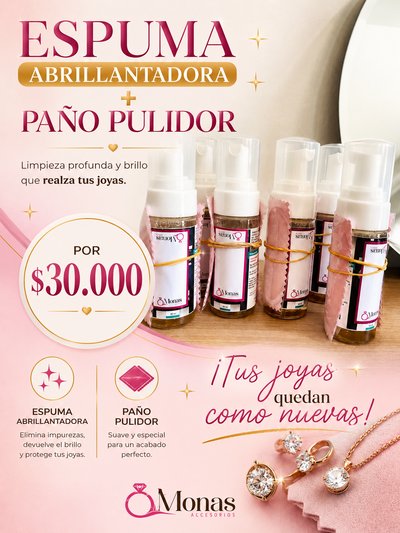     Kit Abrillantador para Plata acero y oro 