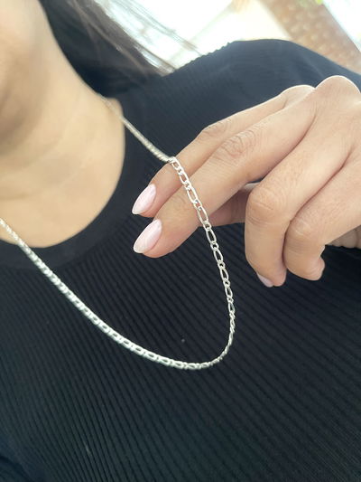 Cadena fígaro simple ( 70 cm )