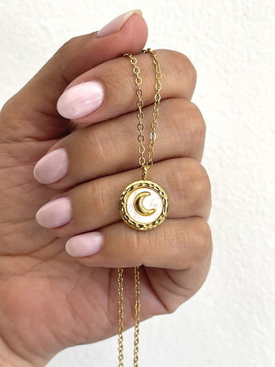 Collar Moon nácar ( luna )
