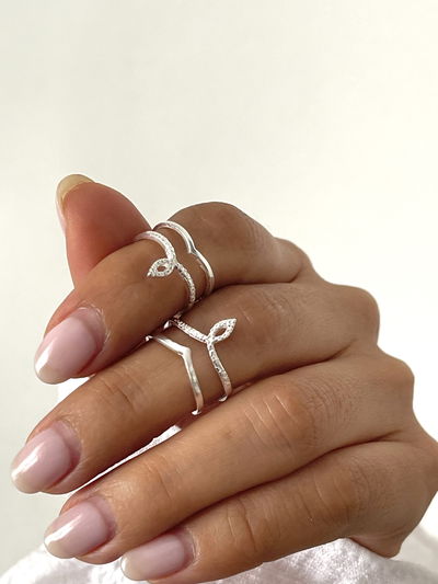 Anillo media falanges dobles ( princesa ) 