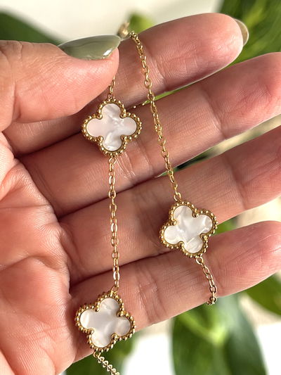 Collar lucky clover trébol 
