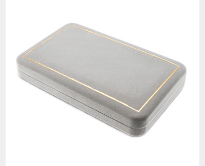 Caja estilo Alhajero para anillos o aros argollas 