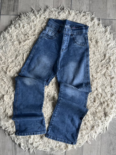 WIDE LEG ELASTIZADO AZUL
