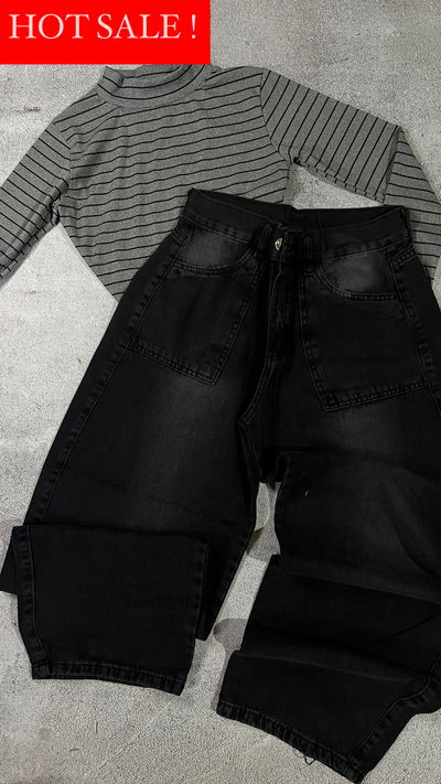 BAGGY NEGRO LOCALIZADO