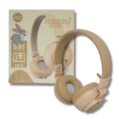AURICULAR INALAMBRICO BLUETOOTH VINCHA HEADSET RABBIT CONEJO C1102
