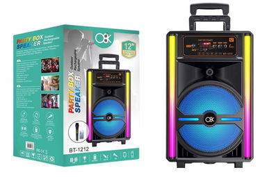 PARLANTE INALAMBRICO BLUETOOTH 12‘’ O8K