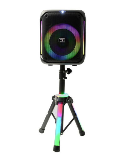 PARLANTE INALAMBRICO BLUETOOTH CON SOPORTE 8‘’ O8K