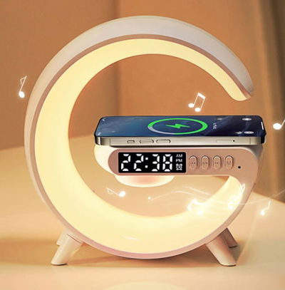 PARLANTE BLUETOOTH LED RGB G63 BASE DE CARGA