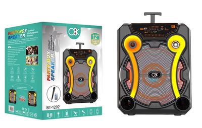 PARLANTE INALAMBRICO BLUETOOTH 12‘’ O8K