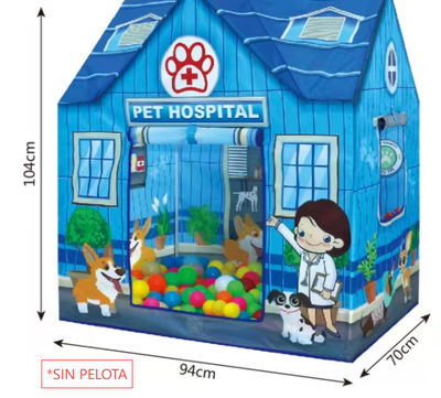 CARPA HOSPITAL VETERINARIO 94*70*104CM