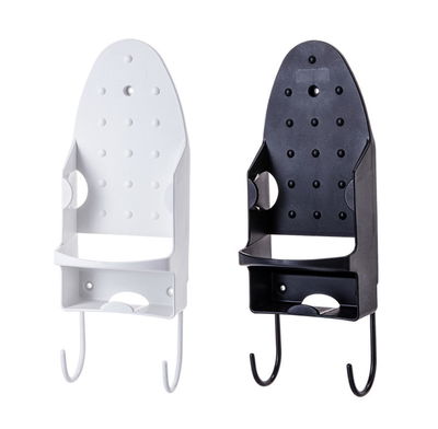 ESTANTE PARA PLANCHA CON 2 GANCHOS 12,7x5,4x31CM