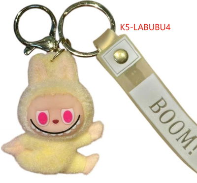 LLAVERO PELUDO FELPUDO LABUBU （CONSULTAR LA VARIEDAD）