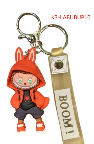 LLAVERO GOMA SERIE LABUBU ( CONSULTAR LA VARIEDAD )