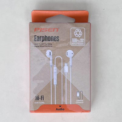 AURICULARES CON CABLE LIGHTNING TPLH02B , BULTO X 200 UNI