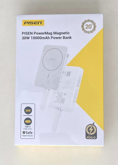 POWERMAG MAGNETICO POWER BANK BLANCO 30W 10000MAH TPD113B , BULTO X 50 UNI