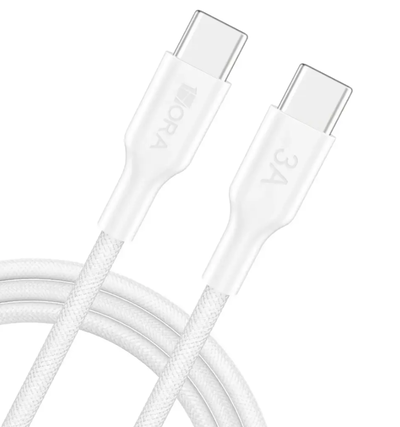 CABLE TRENZADO DE POLIÉSTER TIPO C - TIPO C 1 M CAB272B