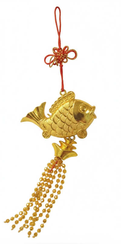 COLGANTE PEZ KOI DORADO