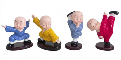 ADORNO BUDA GONG FU X 4 UNI